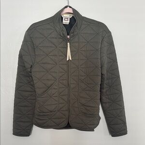 Avalanche Quilted Jacket - Olive Green